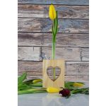 Váza szív mintával 