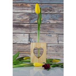 Váza szív mintával 