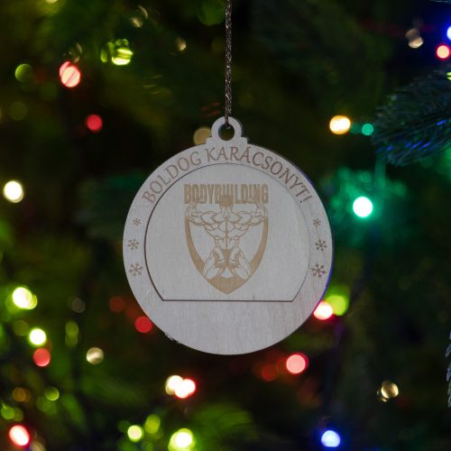 Testépítős karácsonyfadísz