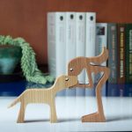 Copfos lány kutyával-Kutyás ajándék