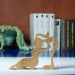 Lány tacskóval-Tacskós ajándék