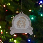  Kutyás karácsonyfadísz Bernáthegyi  